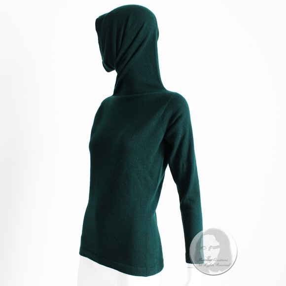 Bonnie Cashin Funnel Neck Sweater Cashmere Pullover Saks 5th Ave Rare Vintage - Picture 10 of 14